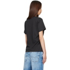 Diesel Black Metallic Oval D Cotton T-shirt