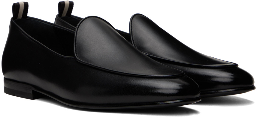 Bally Black Geremy Loafers