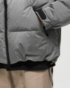 Goldwin Dope Dyed Ripple Nylon Down Jacket Grey Mens Down & Puffer Jacket