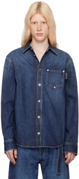 Bottega Veneta Indigo Faded Shirt