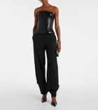 Jean Paul Gaultier Molded leather corset top