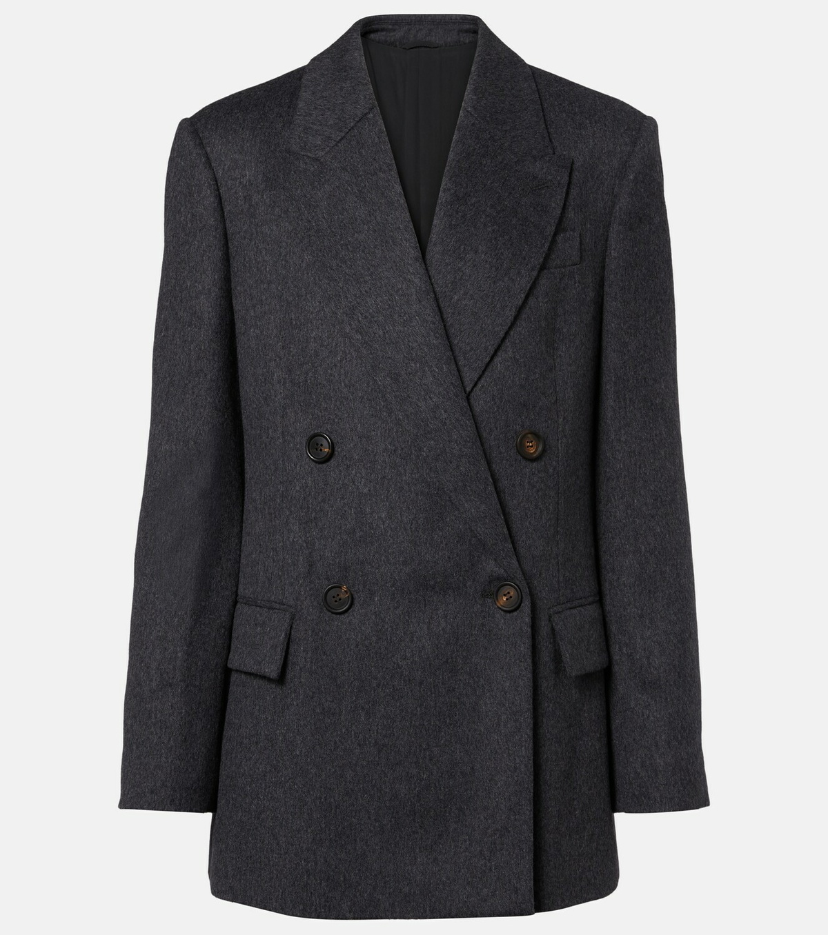 Brunello Cucinelli Double-breasted wool jacket
