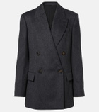 Brunello Cucinelli Double-breasted wool jacket