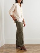 Folk - Button-Down Collar Slub Cotton Shirt - Neutrals