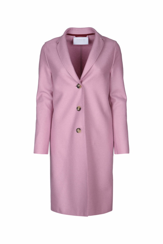 Photo: Harris Wharf London Women Overcoat Light Pressed Wool