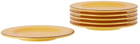 Mario Luca Giusti Yellow Saint Tropez Side Plate Set, 6 pcs