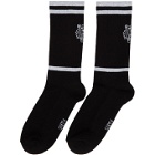 Kenzo Black Sporty Tiger Socks