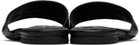 Victoria Beckham Black B Buckle Sandals