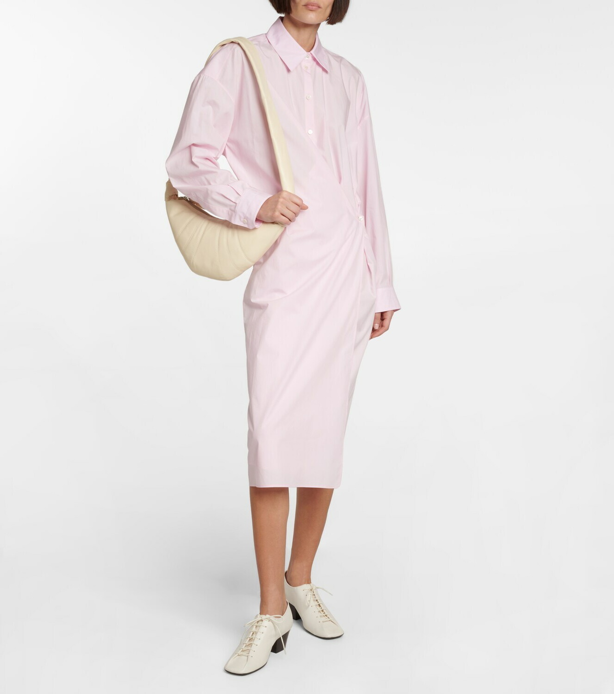 Lemaire - Twisted cotton shirt dress Lemaire