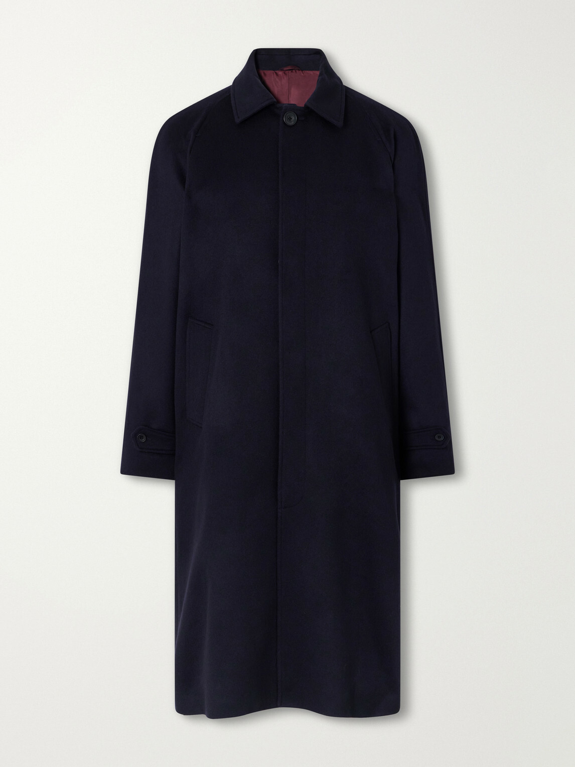 Rubinacci - Cashmere-Felt Coat - Blue
