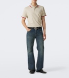 Gucci Cotton-blend piqué polo shirt