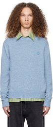 Acne Studios Blue Patch Sweater