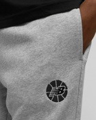 New Balance Hoops Essentials Fundamental Pant Grey - Mens - Sweatpants