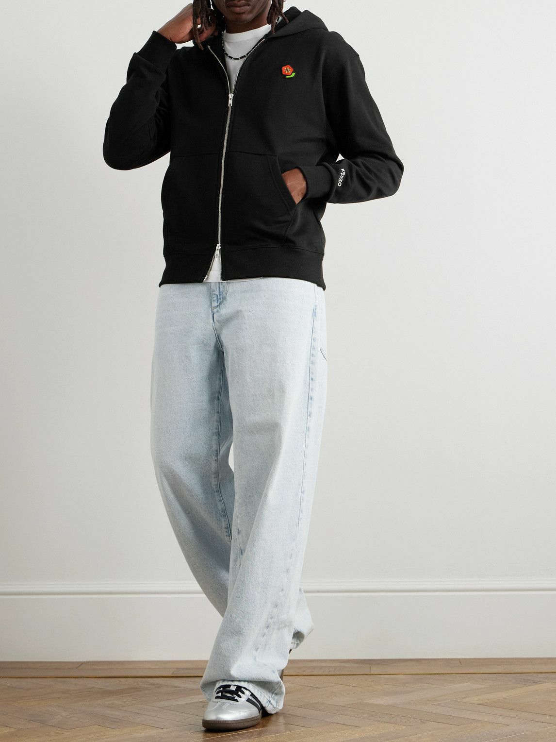 【超希少】KENZO by NIGO ZIP HOODIE Kenzo - 'KENZO Constellation' Embroidered Zipped Hoodie | HBX