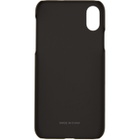 Versus Black Safety Pin iPhone X Case