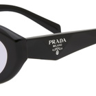 Prada Eyewear Women's 26ZS Sunglasses in Black/Violet 