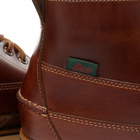 Bass Weejuns Men's Camp Moc III Ranger Boot in Dark Brown Leather