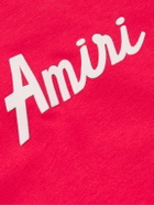 AMIRI - City Logo-Print Cotton-Jersey T-Shirt - Red