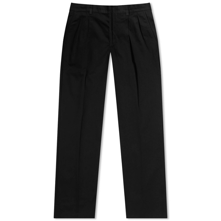 Photo: Norse Projects Men's Christopher Relaxed Pleated Trouser in Black