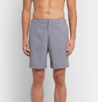 Orlebar Brown - Dane II Long-Length Printed Swim Shorts - Blue