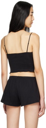 Cou Cou SSENSE Exclusive Black 'The Cami' Tank Top