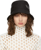 Valentino Garavani Black VLTN Bucket Hat