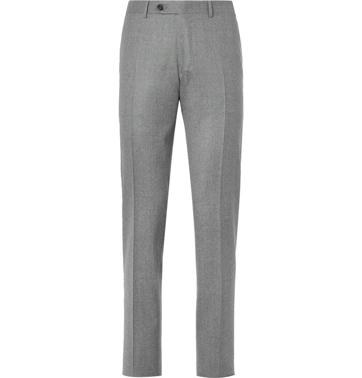 Photo: Canali - Kei Wool Suit Trousers - Gray