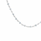 Pearls Before Swine Men's Taeus Necklace in Silver/Sapphire