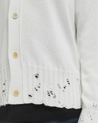 Marni CARDIGAN White Mens Zippers & Cardigan