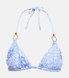 Heidi Klein Stella Maris Ring triangle bikini top