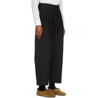 Studio Nicholson Black Ellis Trousers