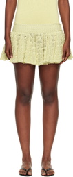 Judy Turner Yellow Cecil Miniskirt
