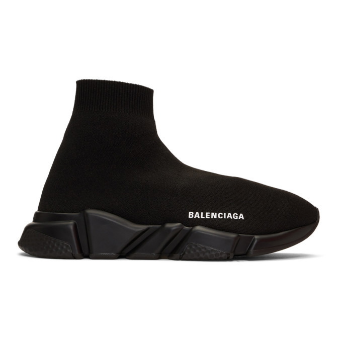 Photo: Balenciaga Black Speed Sneakers