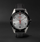 Montblanc - TimeWalker Date Automatic 41mm Stainless Steel, Ceramic and Leather Watch - Gray