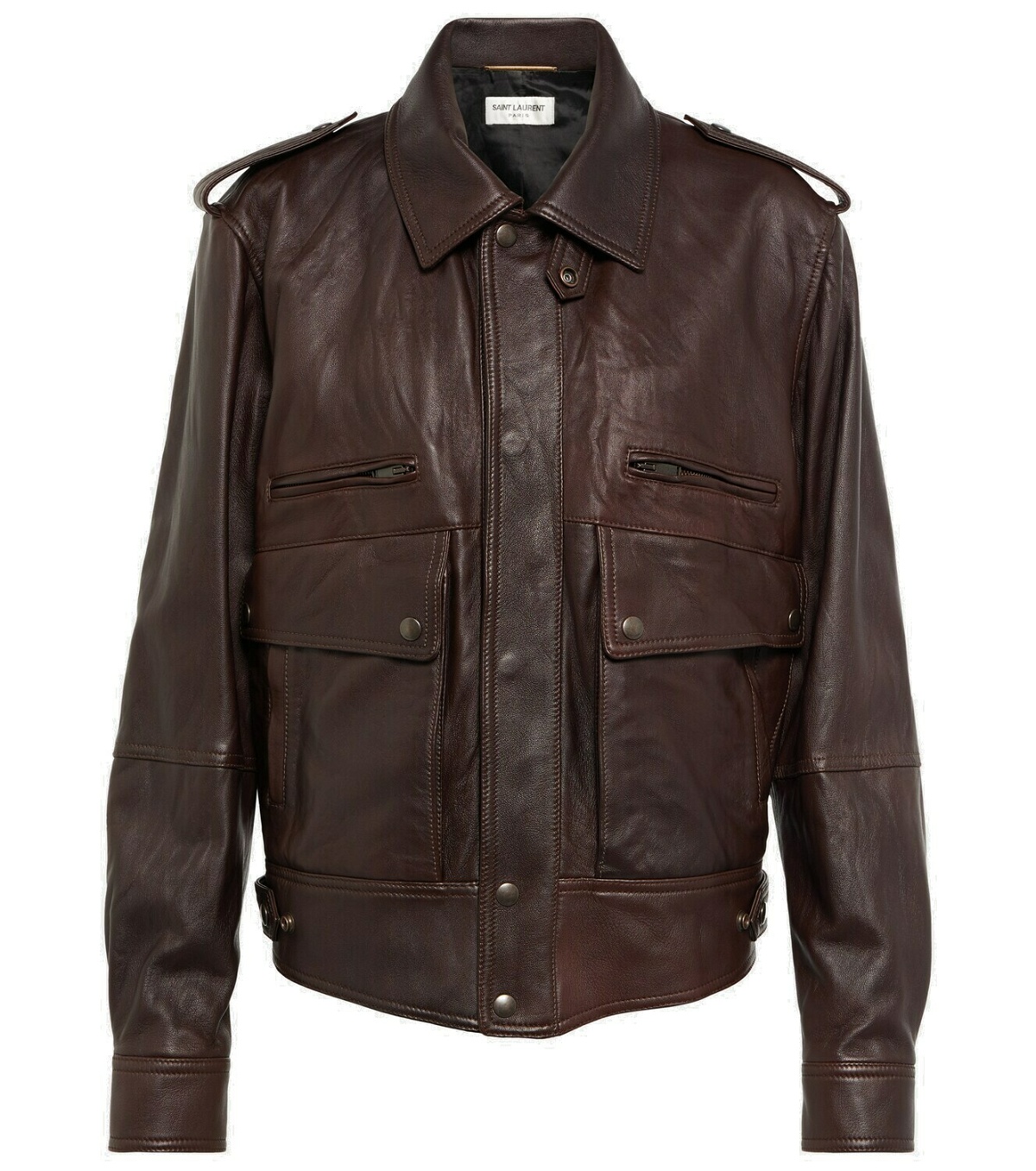 Saint Laurent - Leather jacket Saint Laurent