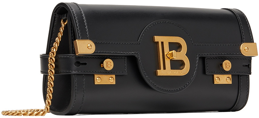 Balmain Black B-Buzz 23 Bag Balmain