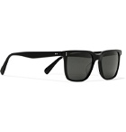 Oliver Peoples - Lachman Square-Frame Acetate Sunglasses - Black
