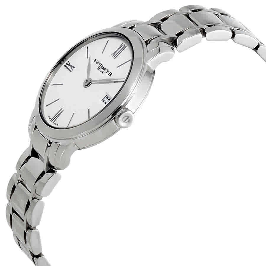 Baume et Mercier Classima White Dial Ladies Watch MOA10356