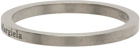 Maison Margiela Silver Burattato Ring