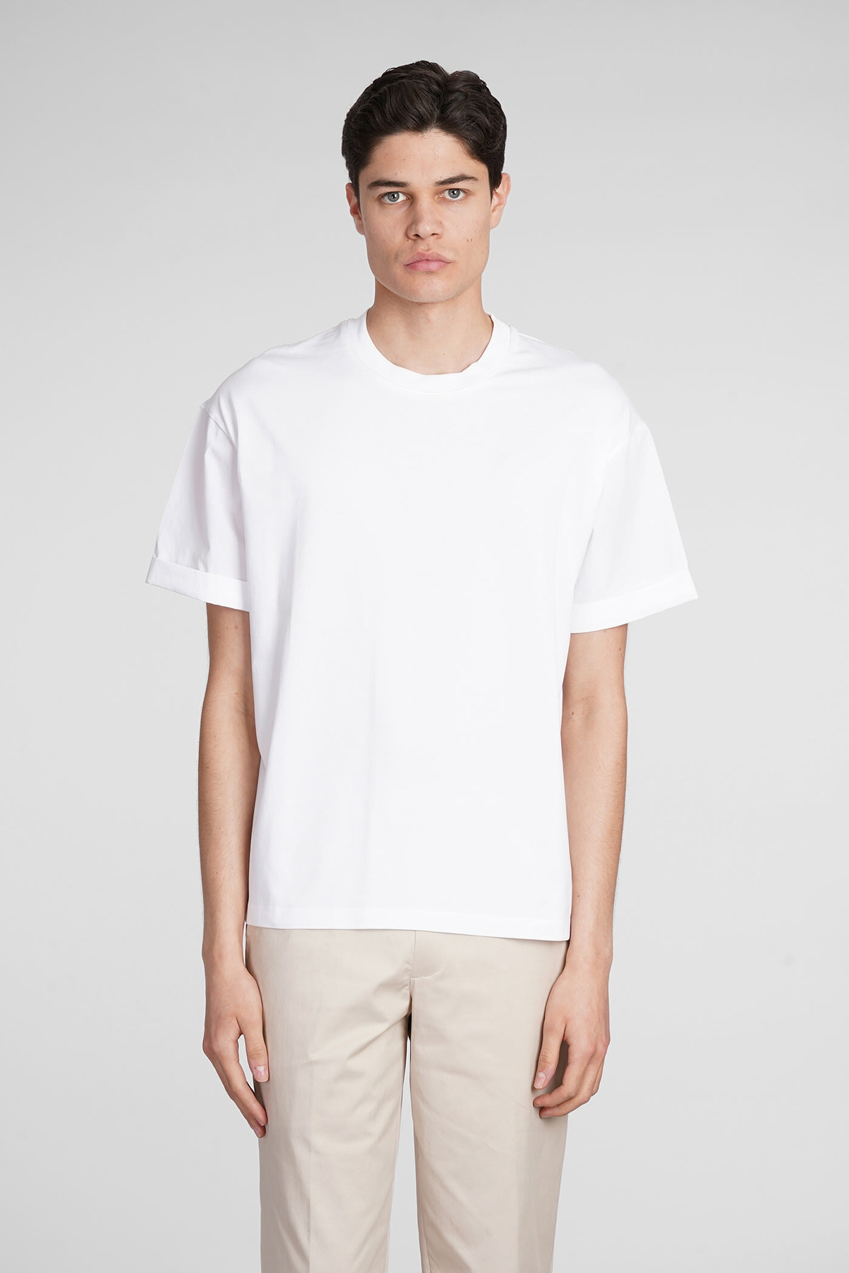 Neil Barrett T-shirt In White Cotton