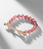 Ananya Chakra 18kt gold bracelet with gemstones