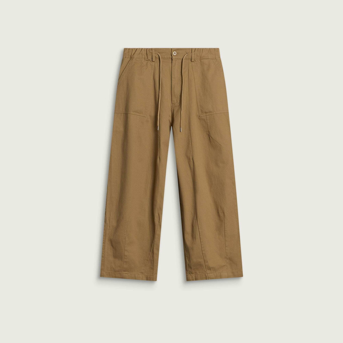 FrizmWORKS Men's Twill Balloon Pants in Beige
