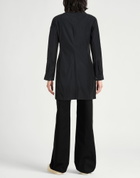 Peuterey Womens Overcoat & Trench Coat in Midnight blue