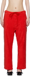 Bless Red Bathrobejogger Lounge Pants