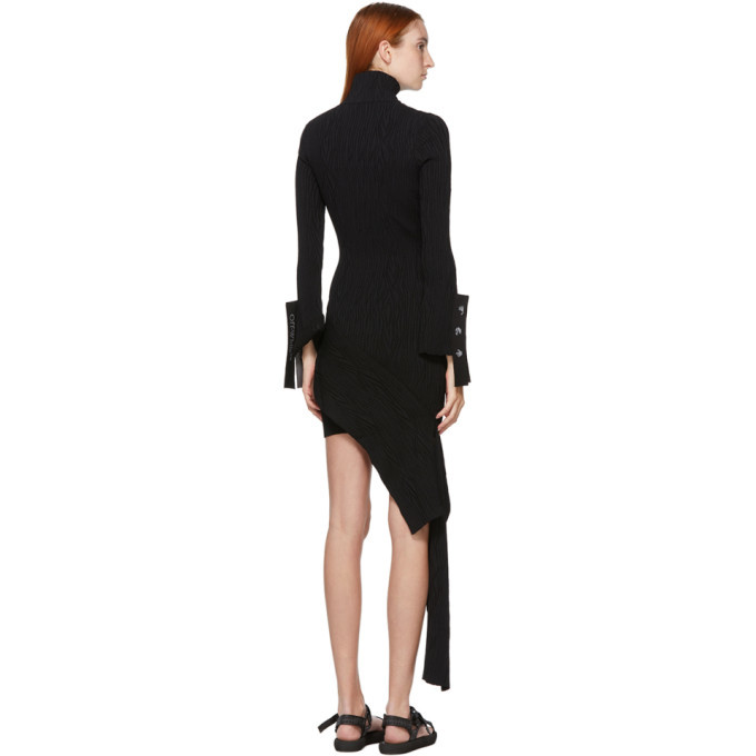 OffWhite Black Moire Dress OffWhite