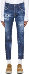 Dsquared2 Blue 1964 Skater Jeans