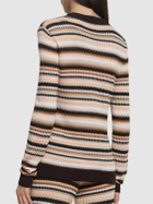 MISSONI Cotton Blend Knit Cardigan