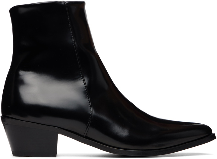Photo: Ernest W. Baker Black 70's Boots