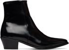 Ernest W. Baker Black 70's Boots