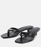 Toteme - Leather thong sandals